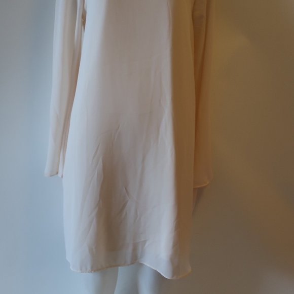 NWT WOMENS FIRST LOOK CREAM LONG SLEEVE DRESS SZ L* - Picture 3 of 7
